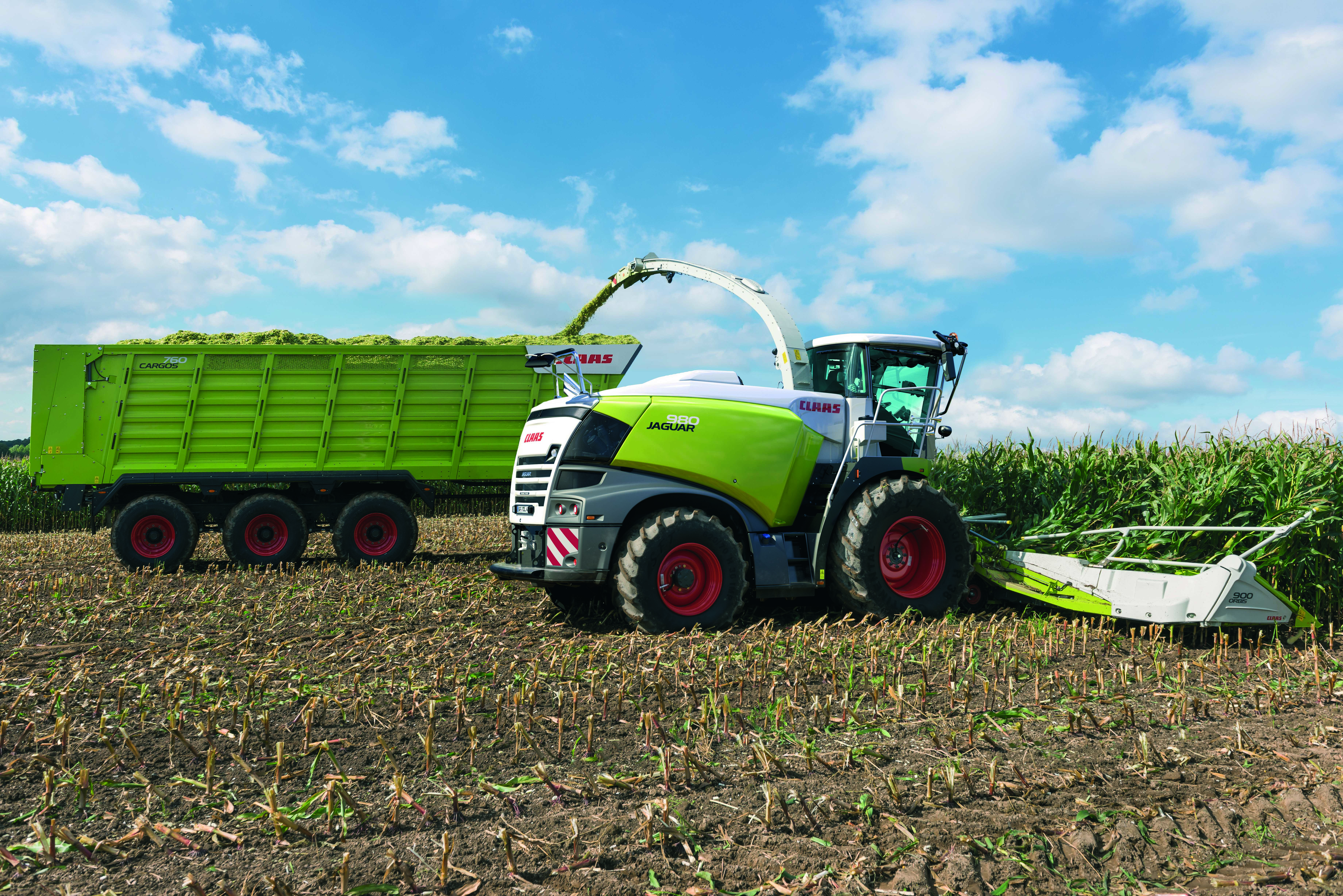 Claas Jaguar 980 specificaties & technische gegevens (2016-2019)